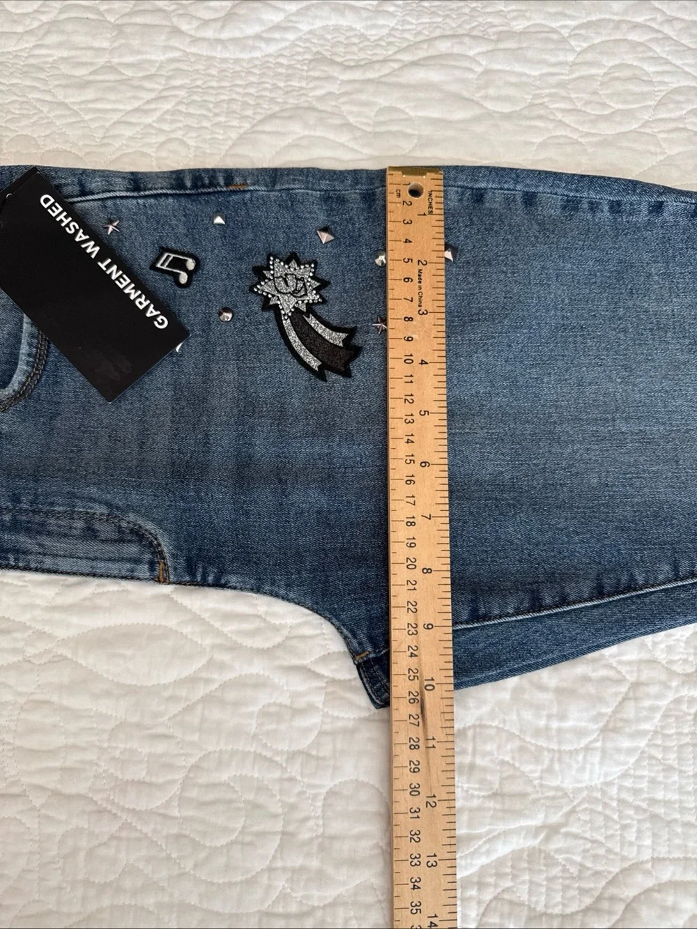 Karl Lagerfeld Jeans Skinny with Red Star Patch - Picture 7 of 13